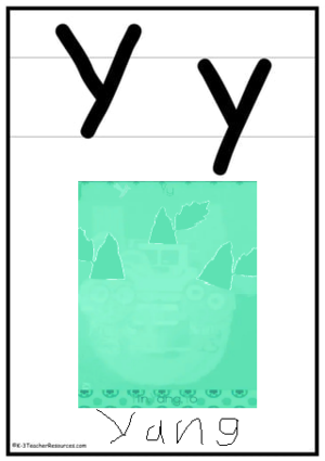  Letter Y Posters