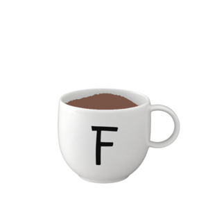  Letters Mug F