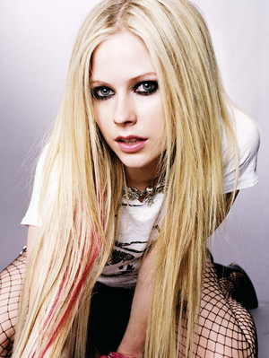  Long Blonde Stockings - Avril Lavigne