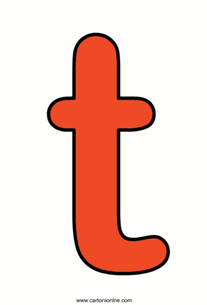  Lowercase Italïc Letter T