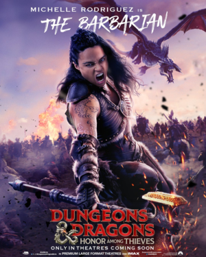  Michelle Rodriguez as The Barbarian in Dungeons and Dragons: Honor Among Thieves