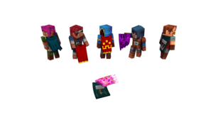  Minecraft Dungeons capes promo
