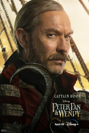  Peter Pan and Wendy (2023) Poster - Captain Hook