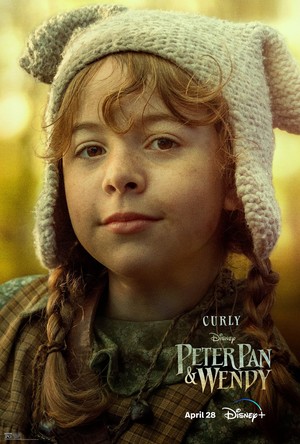 Peter Pan and Wendy (2023) Poster - Curly