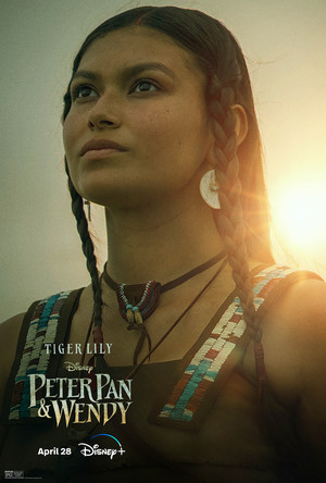  Peter Pan and Wendy (2023) Poster - Tiger Lily