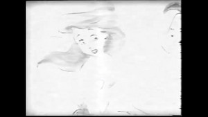  Walt ディズニー Sketches - Princess Ariel & ヒラメ