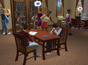  The Sims 2 université Screenshot