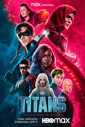  Titans | Season 4 — The Final Episodes | Official poster