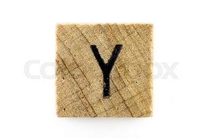  Wooden Blocks With Letters Y