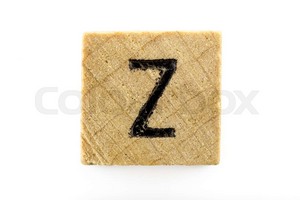  Wooden Blocks With Letters Z