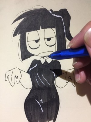 creepy susie drawing