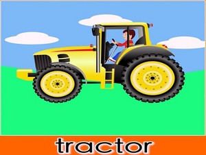 tractor, trekker