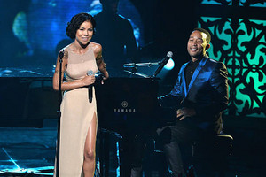  Jhené Aiko and John Legend