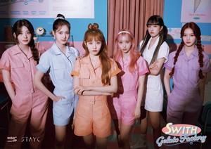 2023 STAYC Fanmeeting ‘SWITH Gelato Factory’ - Group Poster