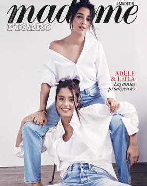  Adele Exarchopoulos and Leila Bekhti - Madame Figaro Cover - 2022