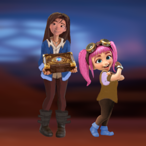  Ava and Bertie Girls Power Time from Hearthstone 4