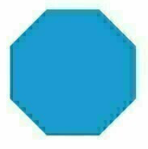Blue Octagon