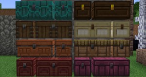  Chest Variants all wood types Mangrove wood