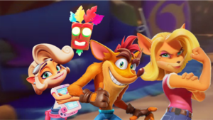  Crash Team Rumble Crash Bandicoot Coco, Tawna and Aku Aku.....
