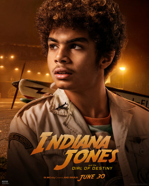  Ethann Isidore as Teddy | Indiana Jones and the Dial of Destiny | Character Poster