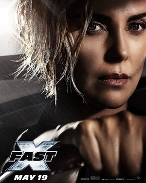  Fast X (2023) Character Poster - Charlize Theron as Cipher