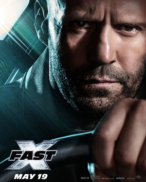  Fast X (2023) Character Poster - Jason Statham as Deckard Shaw