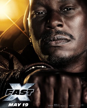  Fast X (2023) Character Poster - Tyrese Gibson as Roman Pearce
