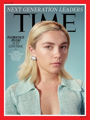  Florence Pugh - Time Cover - 2023