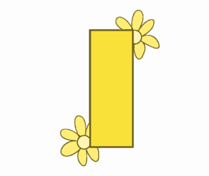  bunga Letter I