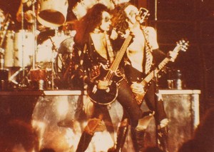  Gene and Paul ~Manchester, England...May 13, 1976 (Alive Tour)