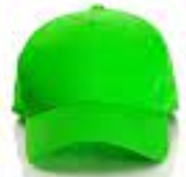  Green cap, herufi kubwa