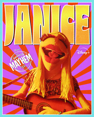 Janice | The Muppets Mayhem | Character poster