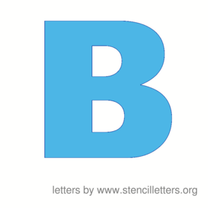  Large Bïg Letters B