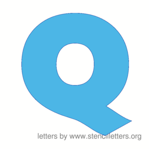  Large Bïg Letters Q