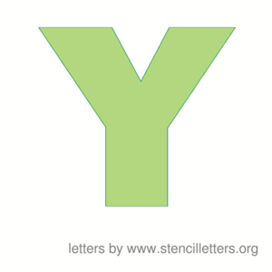  Large Bïg Letters Y