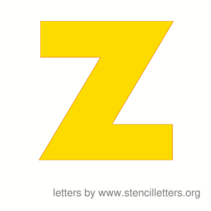  Large Bïg Letters Z