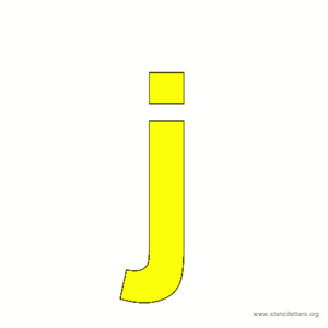  Lowercase Arïal Letter J