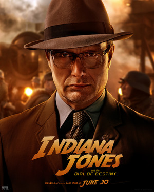  Mads Mikkelsen as Jürgen Voller | Indiana Jones and the Dial of Destiny | Character Poster