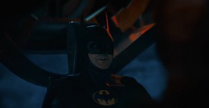 Michael Keaton as Batman in The Flash