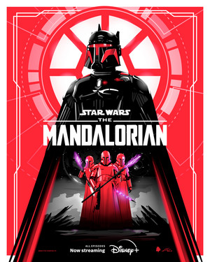  Moff Gideon and The Praetorian Guards | Promotional poster