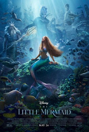  Movie Poster 2023 Live 애니메이션 The Little Mermaid