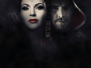  Outlaw Queen achtergrond