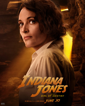  Phoebe Waller-Bridge as Helena Shaw | Indiana Jones and the Dial of Destiny | Character Poster