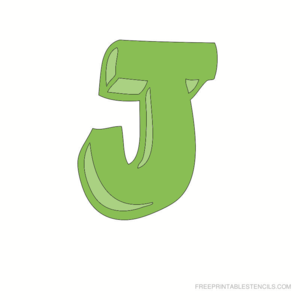  Prïntable Bubble Letter J