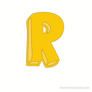  Prïntable Bubble Letter R