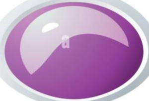  Purple Oval