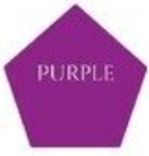  Purple pentágono
