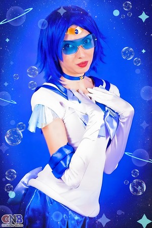 Sailor Mercury cosplay 