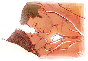  Sam/Dean Drawing - I tình yêu You, Sam Winchester