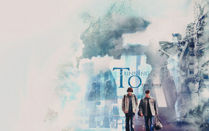 Sam & Dean Wallpaper - Running To The Edge Of The World